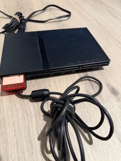Sony PlayStation 2 Slim Console with Cables