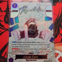 One Piece Card Game Gear two