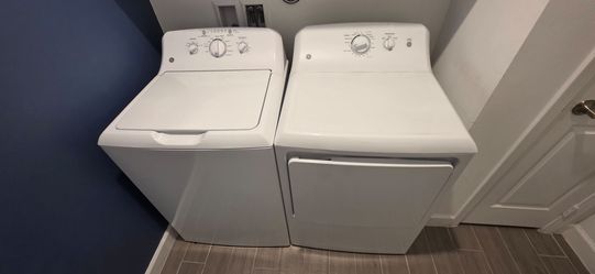 GE washer and dryer