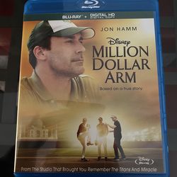 Million dollar arm blu ray new no digital code