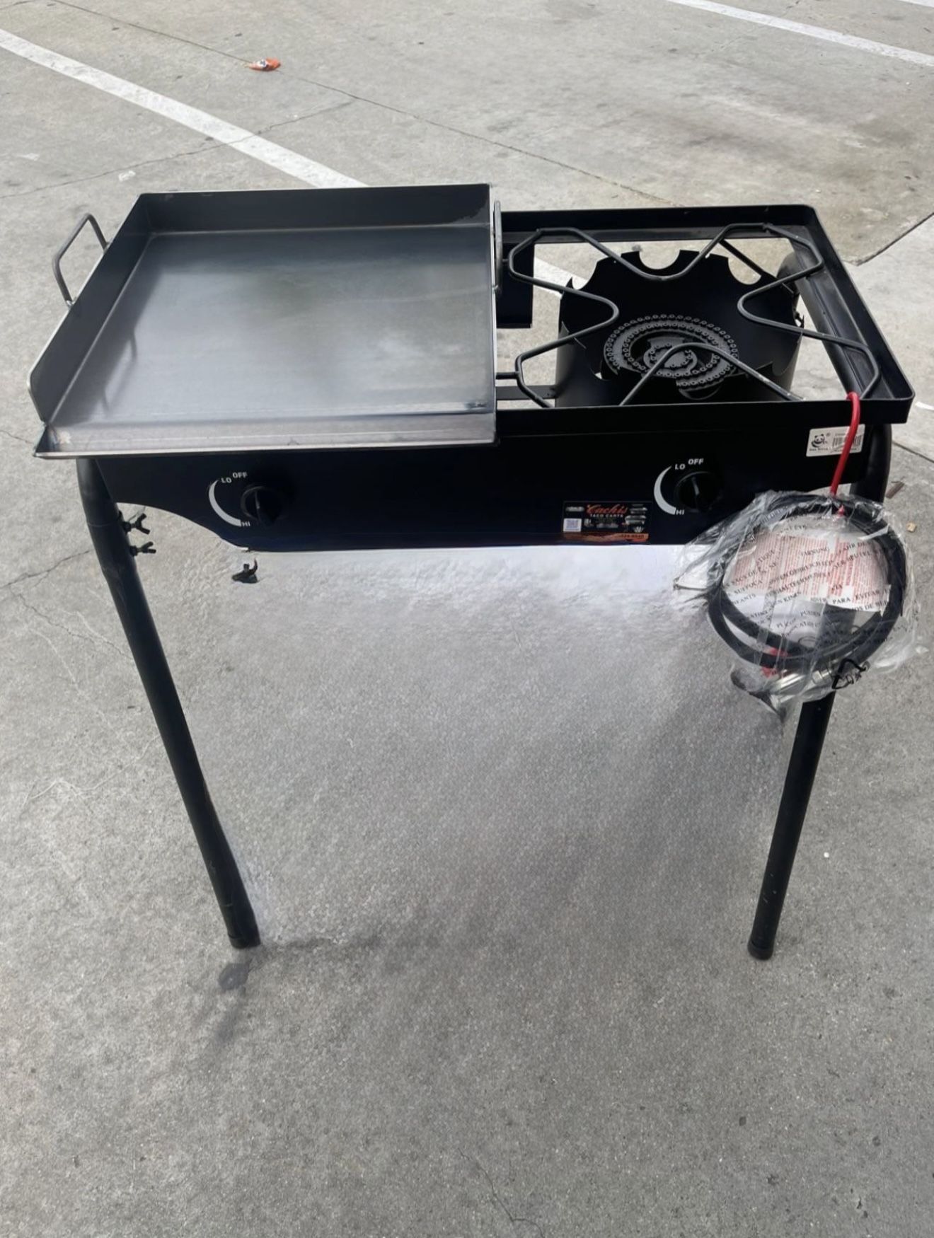 Estufa Portátil Nueva En Caja De Alta Presión Con Plancha