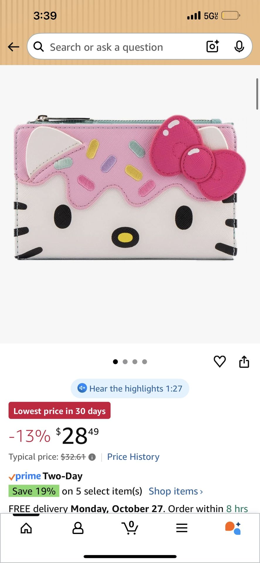 Hello Kitty Wallet
