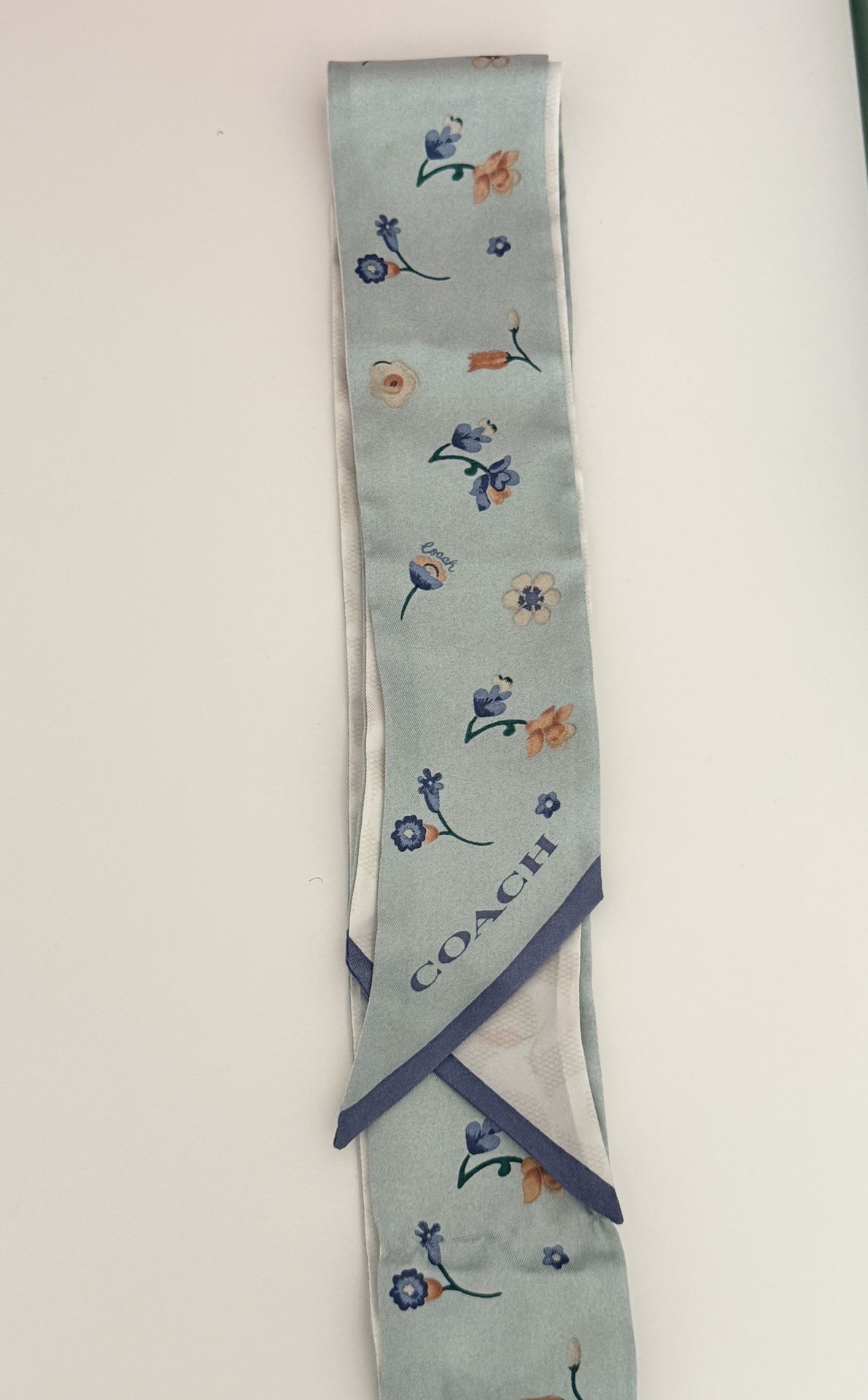 Coach Purse Handle Scarf / Twilly Ribbon