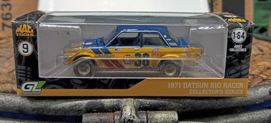 Diecast Mac tools 1971 Datsun 510 racer 1:64