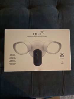 New Arlo Wired Floodlight Security Camera