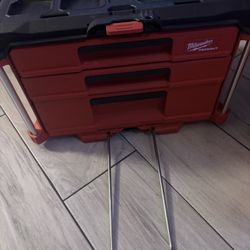 Milwaukee PACKOUT 22 in. Modular 3-Drawer Multi Drawer Tool Box with Metal Reinforced Corners