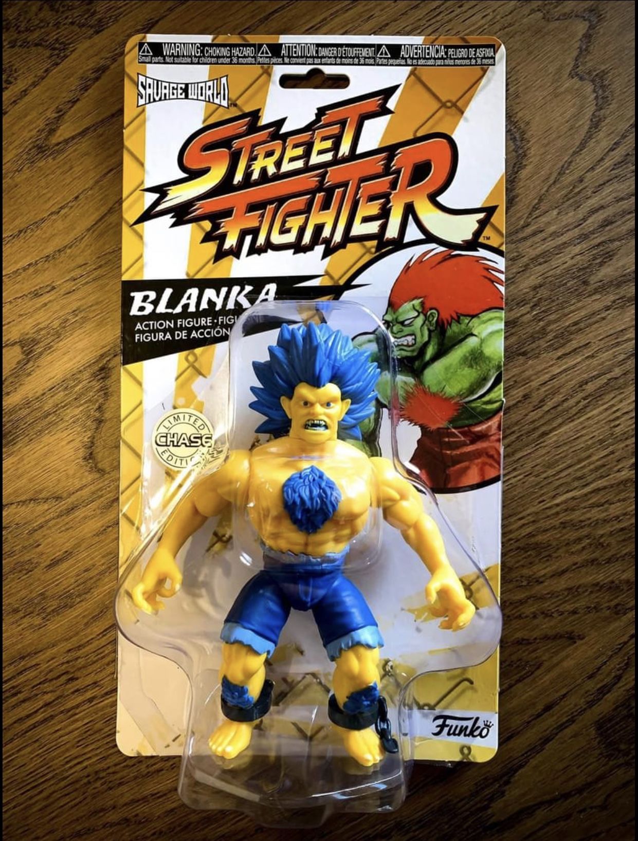 Street Fighter ll Action Figures LE Chase Variants