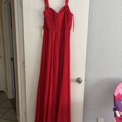 May Queen Red Prom Dress 