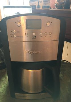 capresso Coffee maker