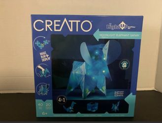 Creatto Moonlight Elephant Safari Light Up Crafting Kit LED
