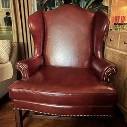 Kittinger Leather Arm Chair