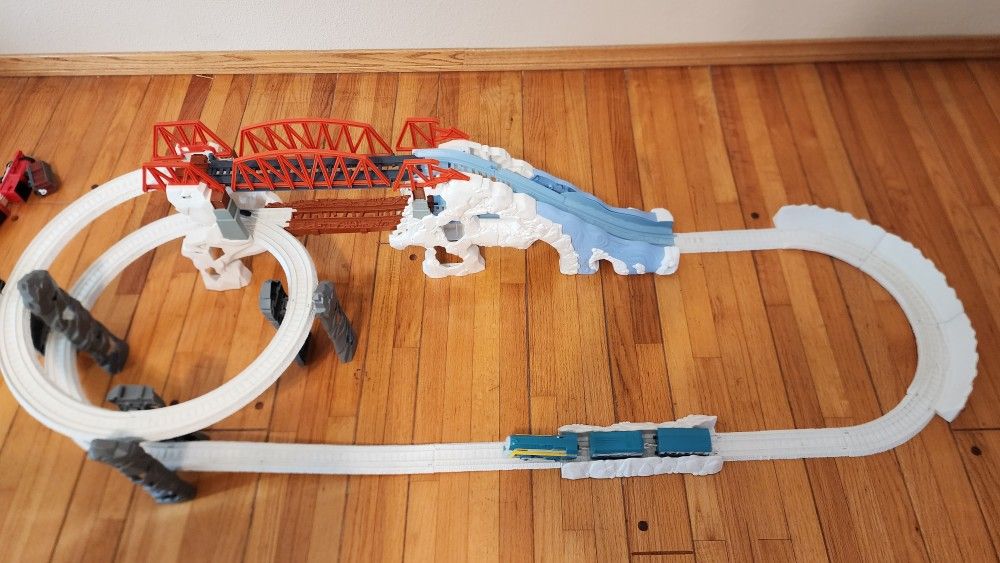 Thomas Friends Trackmaster Sodor Snow Strom Icy Rails Adventure Set