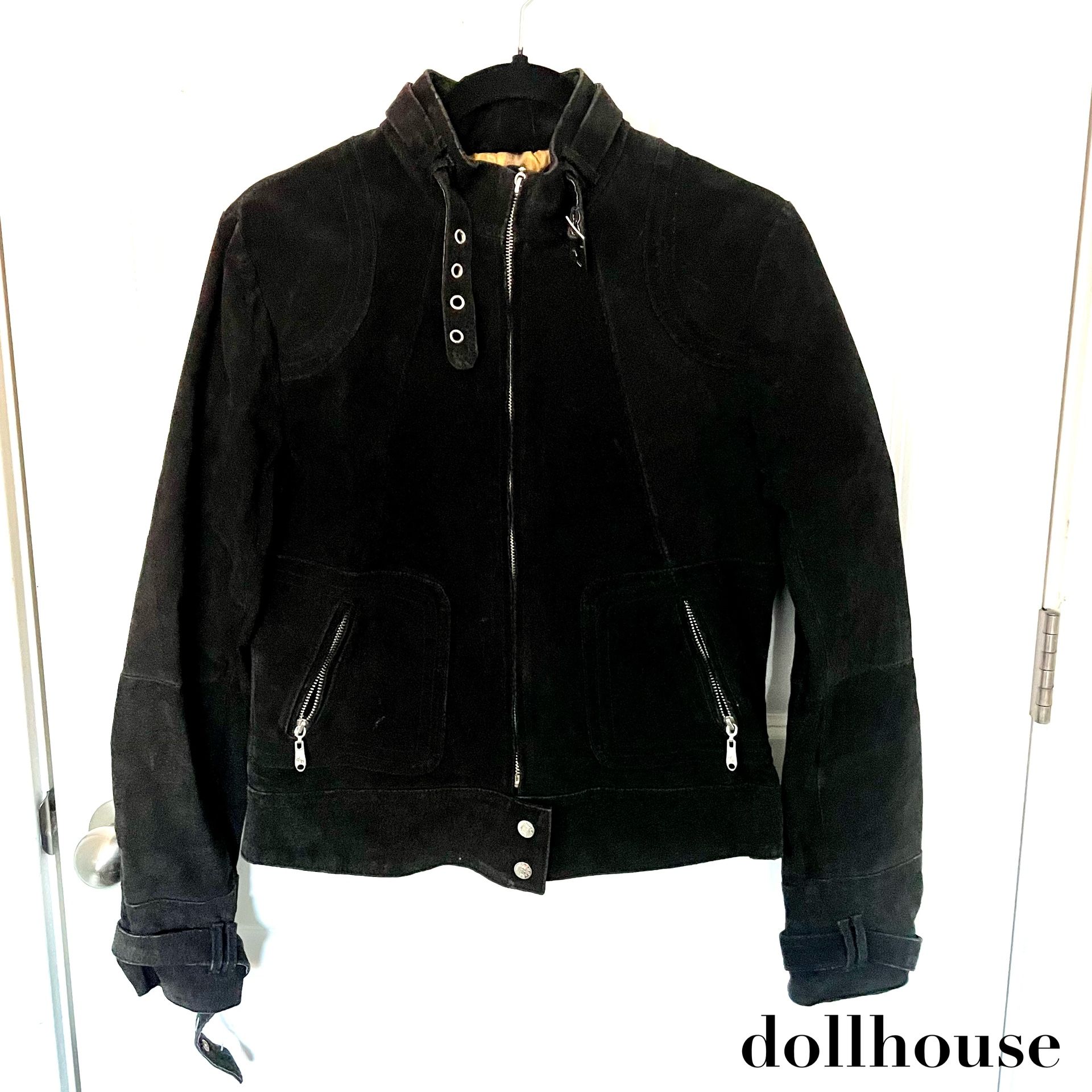 Lightly Used Dollhouse Leather Moto Jacket