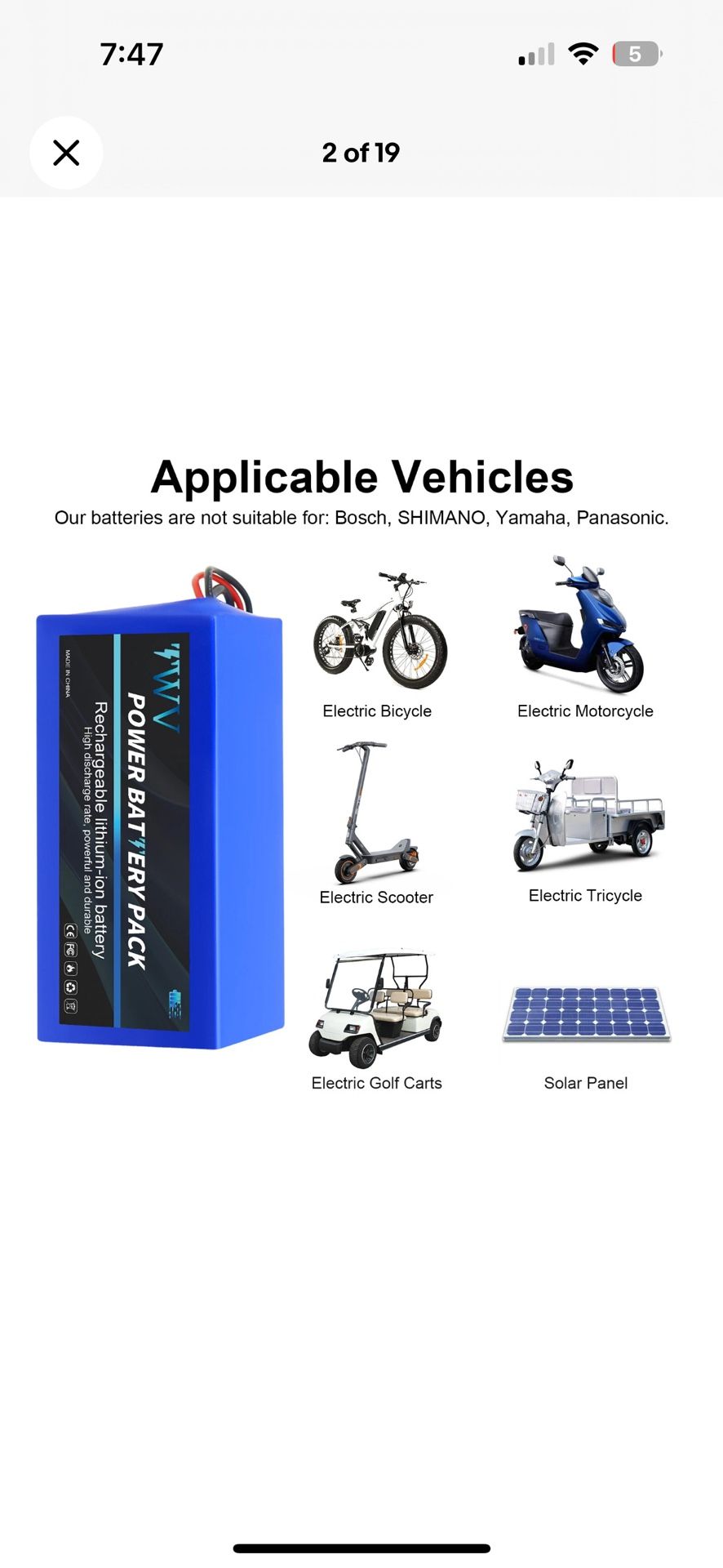 36v 10ah Not Negotiable