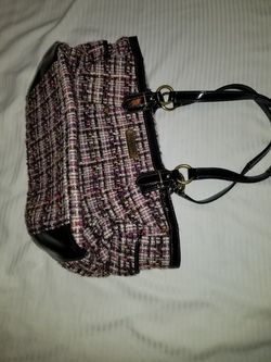 Coach Tweed Tote Purse