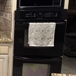 Double Wall Oven (black)