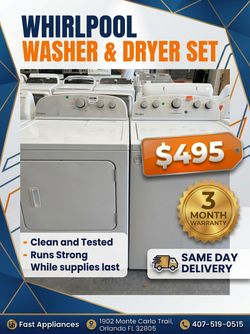 Washer And Dryer 