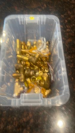 Brass fittings 1/2” new  $5ea