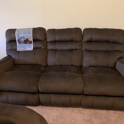 Reclining  Couch-  Brand New