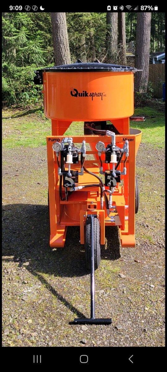 Quickspray Grout Pump And Mixer Plus Hydraulic Pack