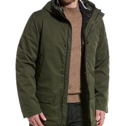 NEW Hunter Men's Birchen Premium 3 in 1 Jacket Green - Medium