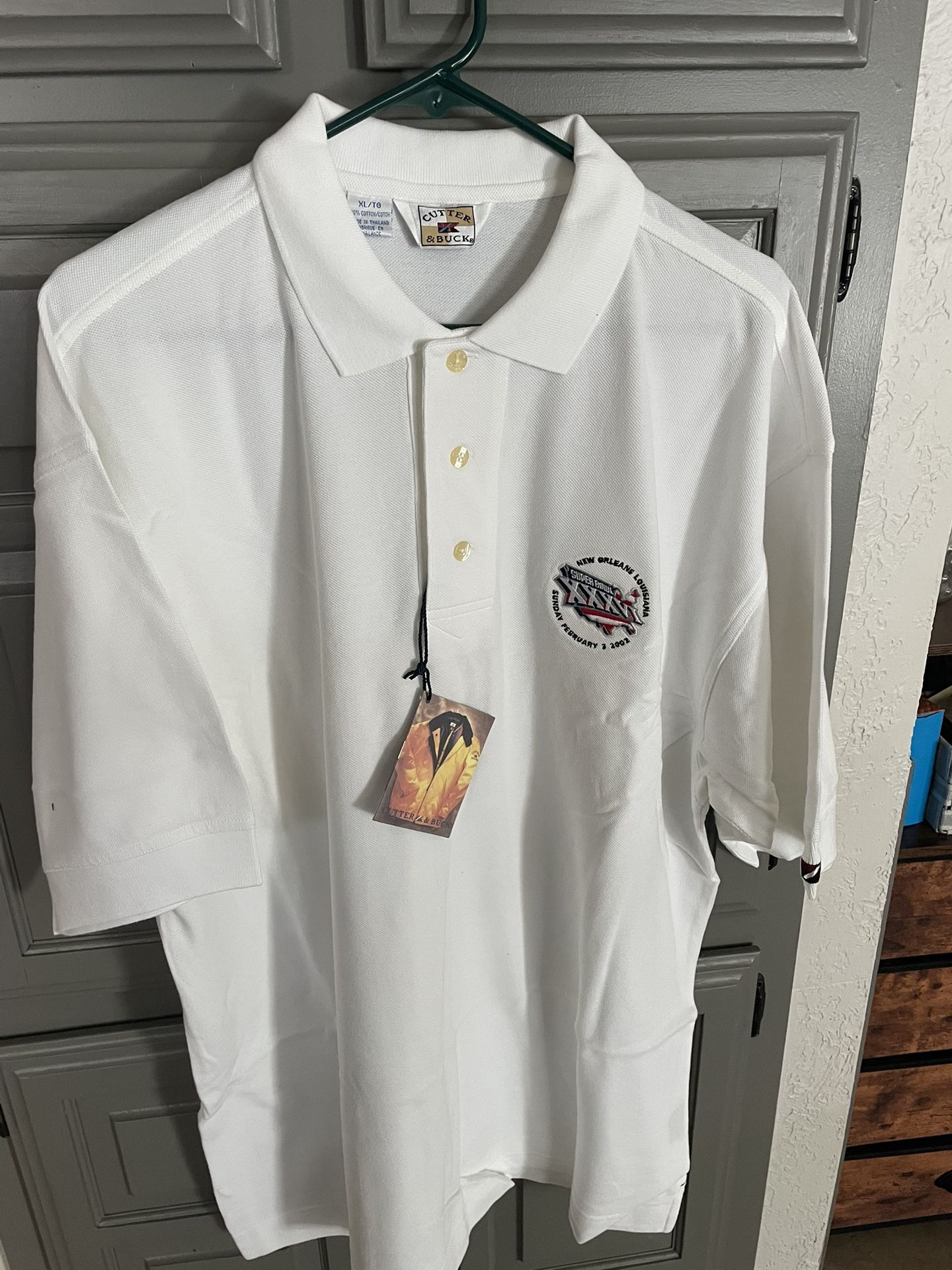 NEW 2003 Super Bowl Golf Shirt