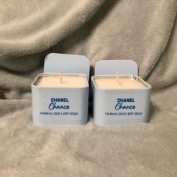 2 Chanel Chance Scent Candles