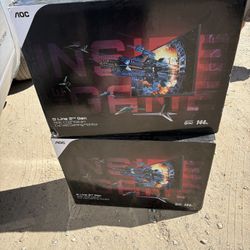 AOC CURVED 27” 144hz , 1440p Monitor For Sale New In Box 