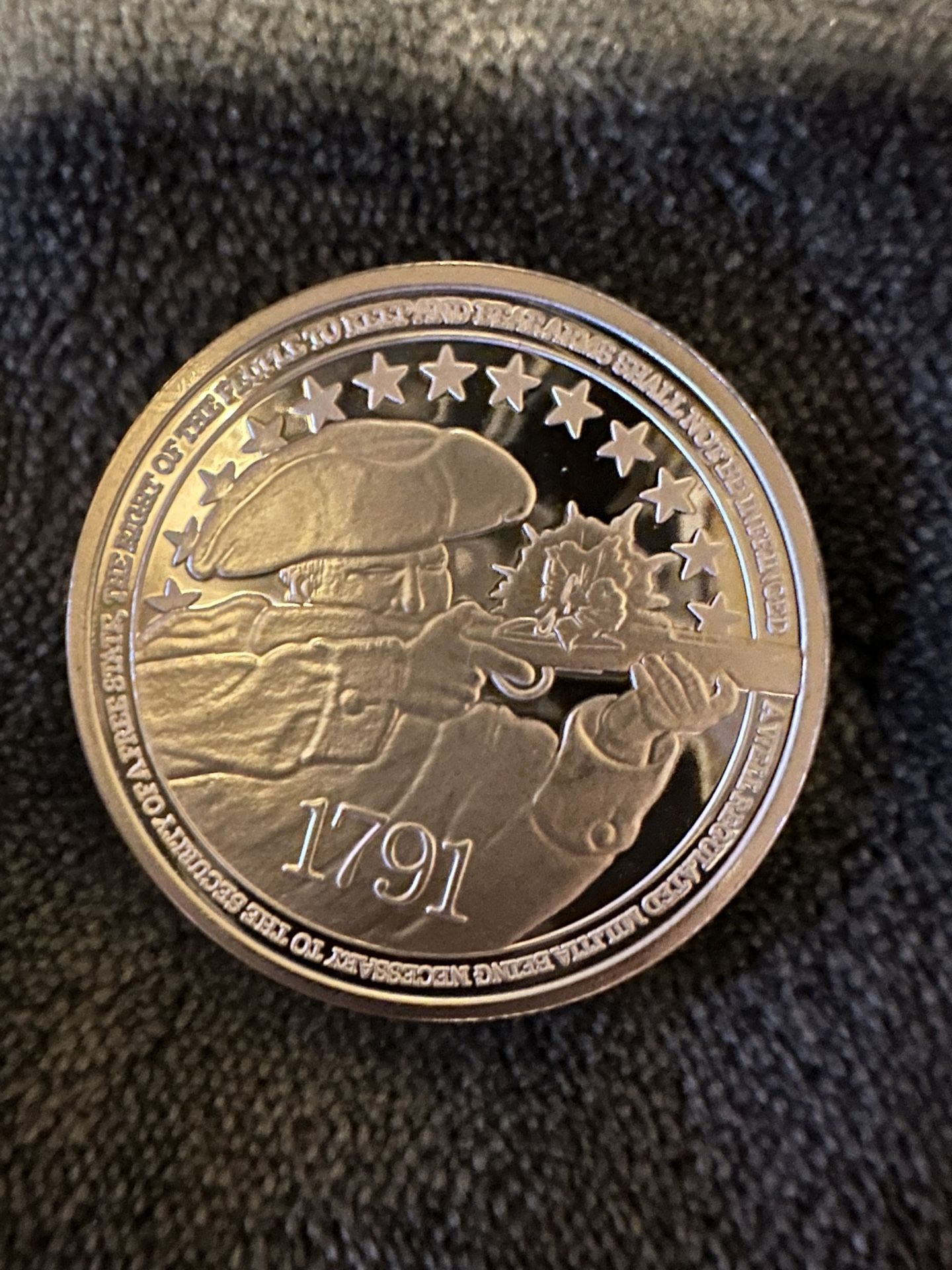 1 Ounce Silver Second Amendment 