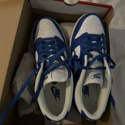 Nike Dunk Low SP White / Varsity Royal CU1726-100 Men's - US 9 / White× 1