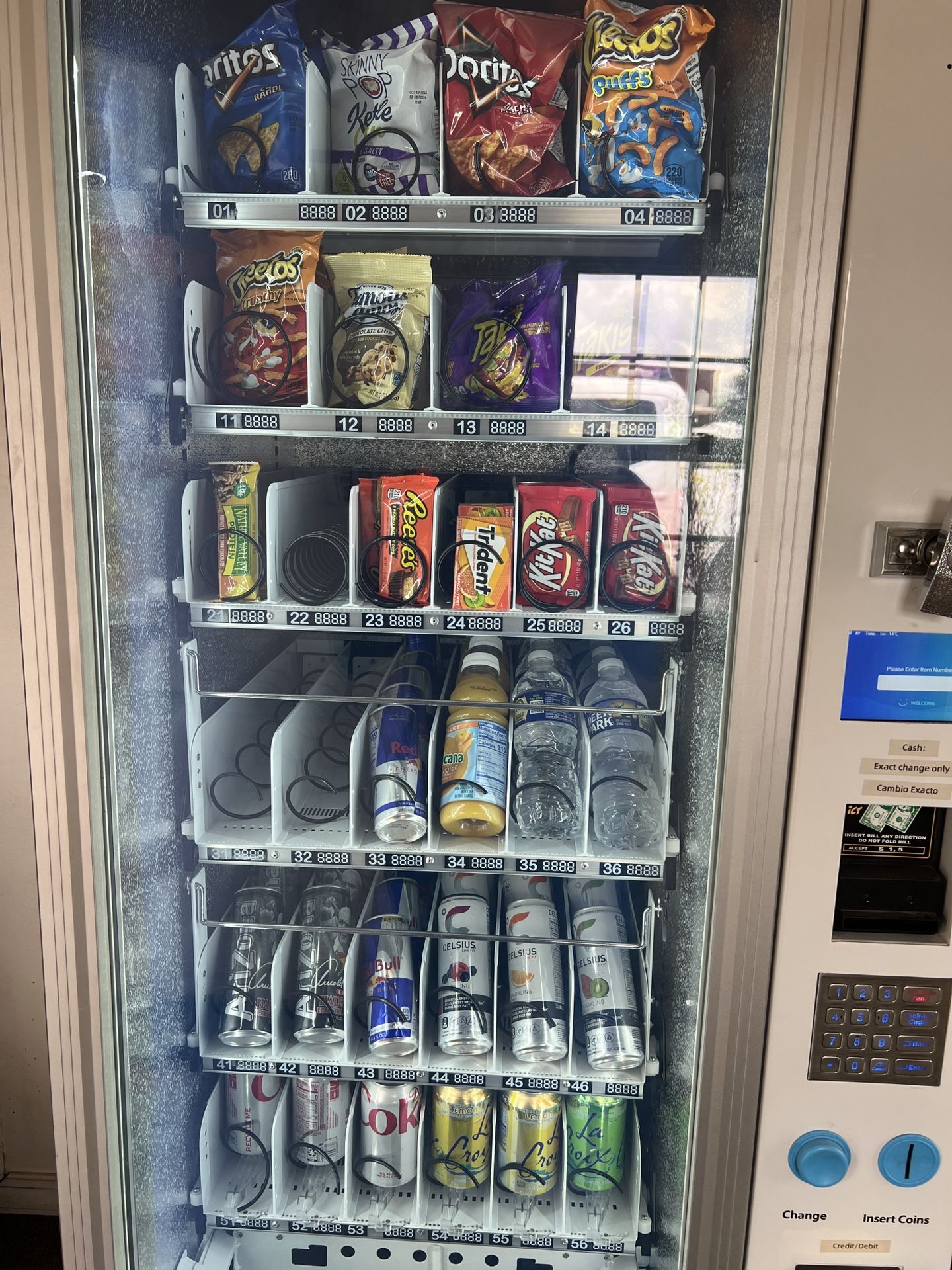 TVC -VC Combo Vending Machine