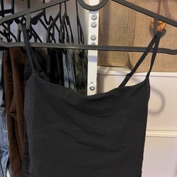 Skims Woman Black short cami (xs)