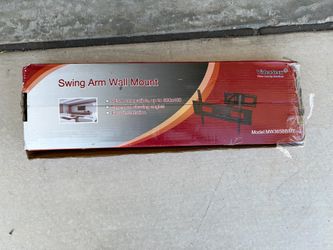 Swing arm tv wall mount