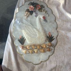Seashell Oval Wall Decor