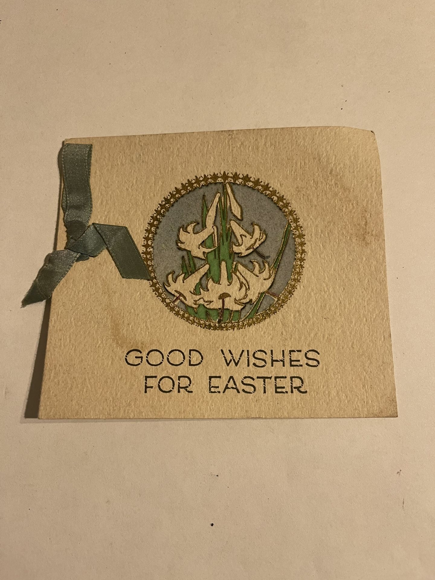 vintage buzza easter card