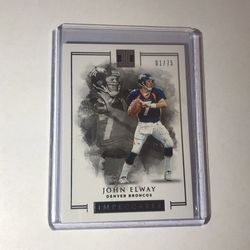 Impeccable John Elway Card