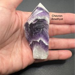 Amethyst Chevron Point from Brazil 81g