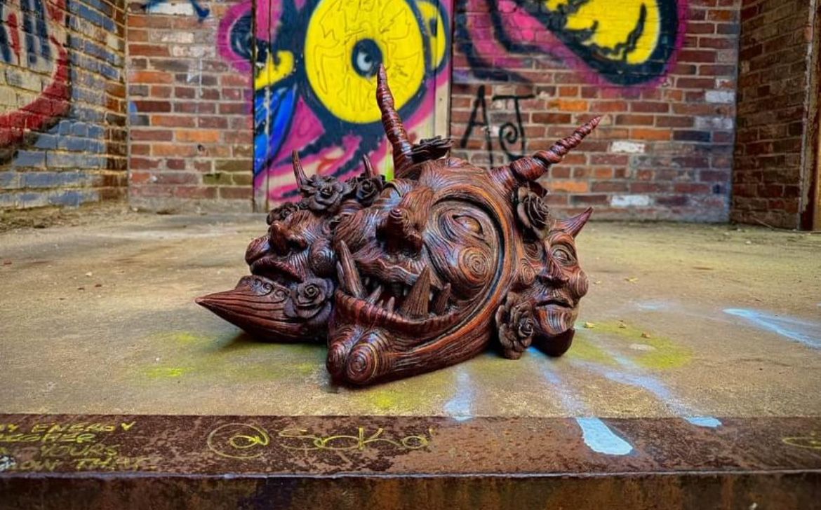 Southern Gothic Ceramic Sculpture