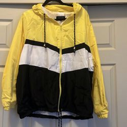 Windbreaker & Danskin Sweater