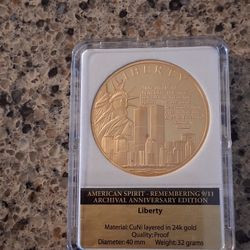 9/11 Proof Coin
