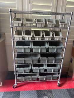 Garage Bin organizer