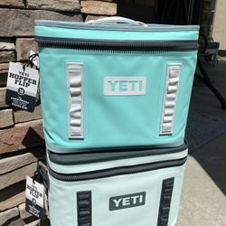 Brand New YETI Hopper Flip 18 Cooler-Sagebrush Green $300 And Aquifer Blue $280