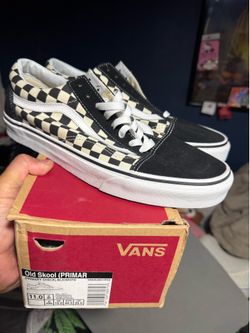 Brand new VANS Old Skool primary check size 11
