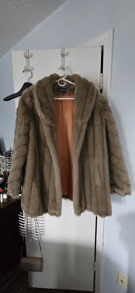 1980s Outlerlayers Faux Fur Coat