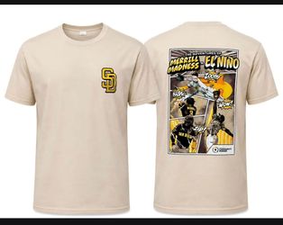 TRADE- Padres  Superhero Pocket Tee - Medium