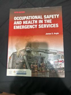 Occupational Safety and Health in the Emergency Services 5th Edition