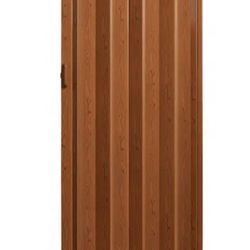 Spectrum Oakmont 36 in. x 80 in. Pecan Vinyl Accordion Door with Hardware