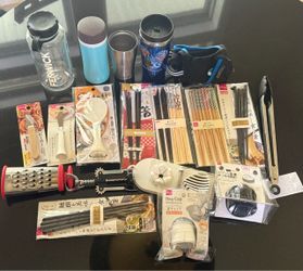 Huge 19-Piece Kitchenware & Drinkware Bundle