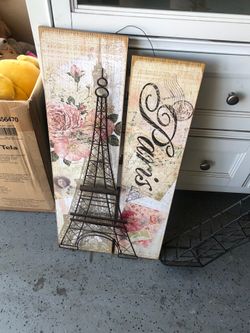 Wall Decor Eiffel Tower