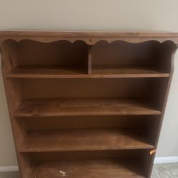 Wooden Bookshelf